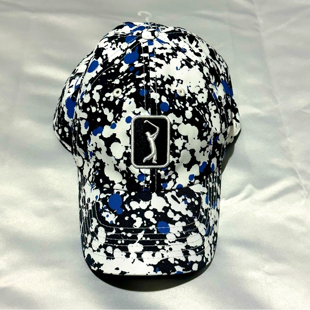 PGA Tour Womens Blue/White Hat